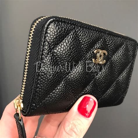 chanel ladies wallet|chanel zipped wallet small.